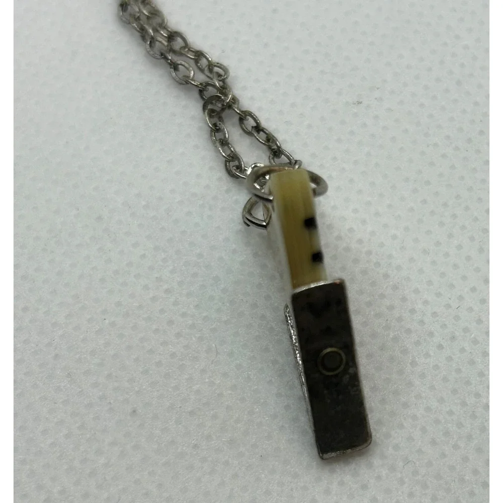 Geometric Triangle Pendant Necklace with‎ Pearl Accent